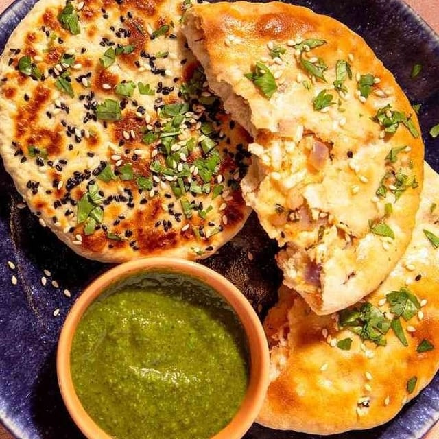 Stuffed Kulcha.