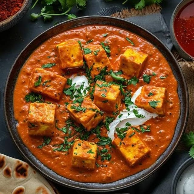 Paneer Butter Masala.