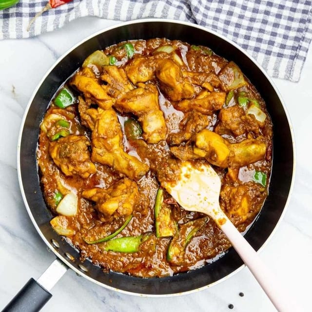 Kadai Chicken.
