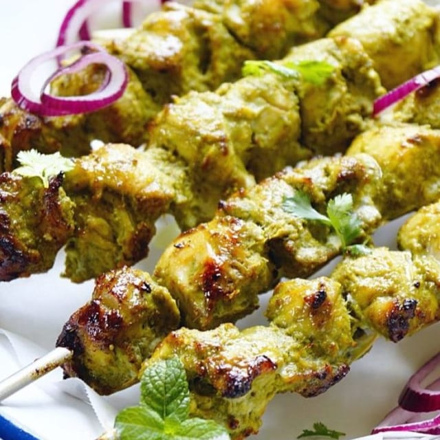 Hariyali Chicken.