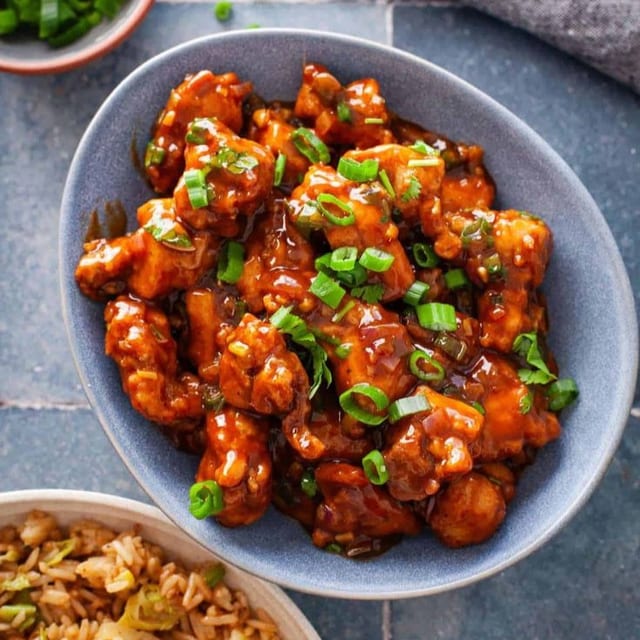 Chicken Manchurian.