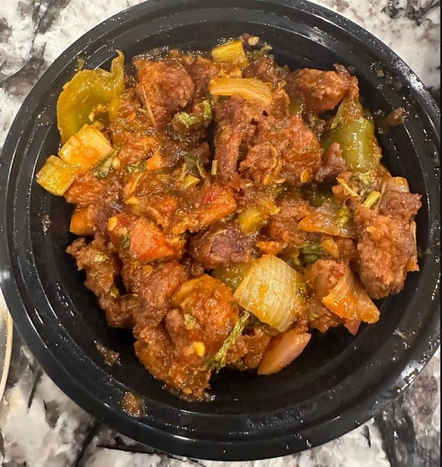 Chicken Manchurian.