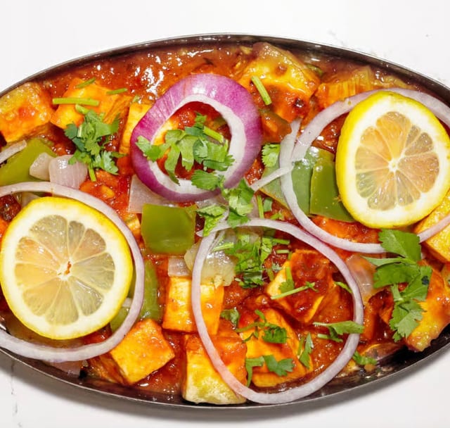 Paneer Manchurian.