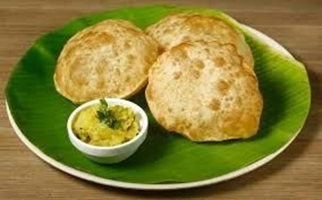 Poori Aloo Bhaji.