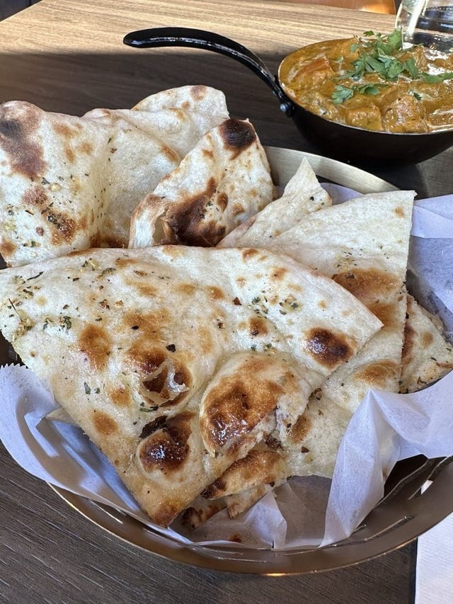Garlic Naan.