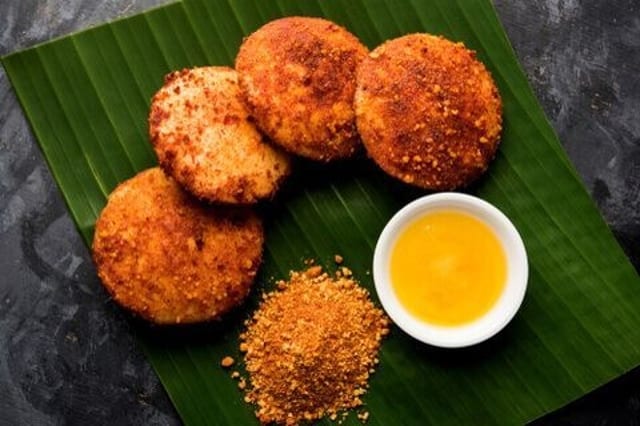 Ghee Karam Idly.