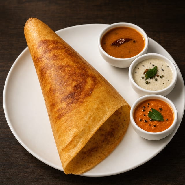 Ghee Roast Dosa.